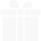 Weißer Geschenkkarton mit einer Schleife, perfekt für Hotelschnittstellen und Geschenkanlässe.